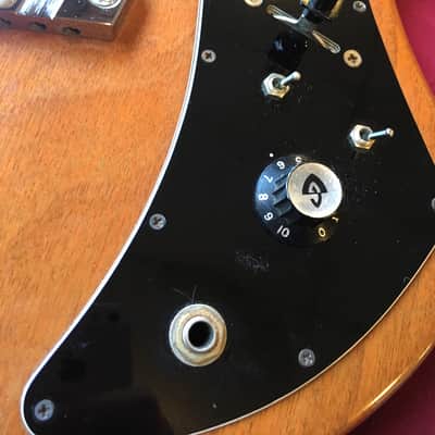 Guild S-70 RARE FINISH Solid Body Electric 1979 Walnut image 6