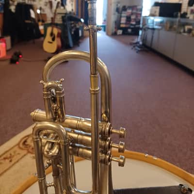 J.W. York & Sons cornet 1903 - silver image 3