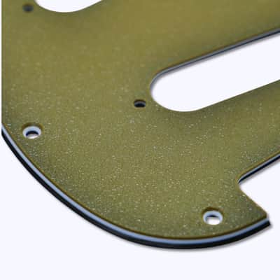 11-Hole Strat Pickguard – Artisan Series Textured Olive Drab Green for MIM & USA Modern Fit image 7