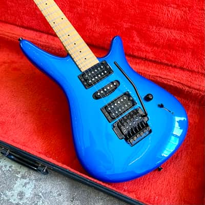 Yamaha MG-MIi 1990 - Electric blue original vintage MIJ Japan super shredder HSH image 2