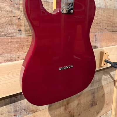 Fender American Deluxe Telecaster Ash with Maple Fretboard - 2011 - Wine Transparent image 7