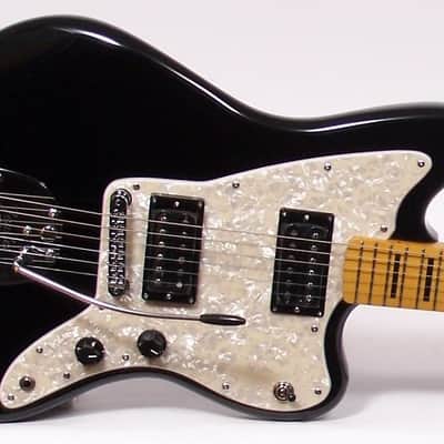 Fender Modern Player Jazzmaster HH With Maple Fingerboard Electric Guitar Black image 2