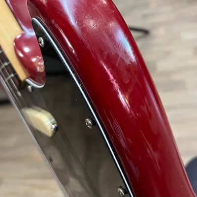 Fender Musicmaster with Rosewood Fretboard 1978 - Red image 25