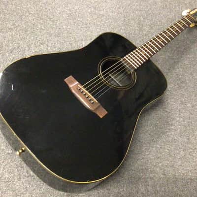Used YAMAKI DAION BLACK THE 79 Acoustic Guitars Black image 2