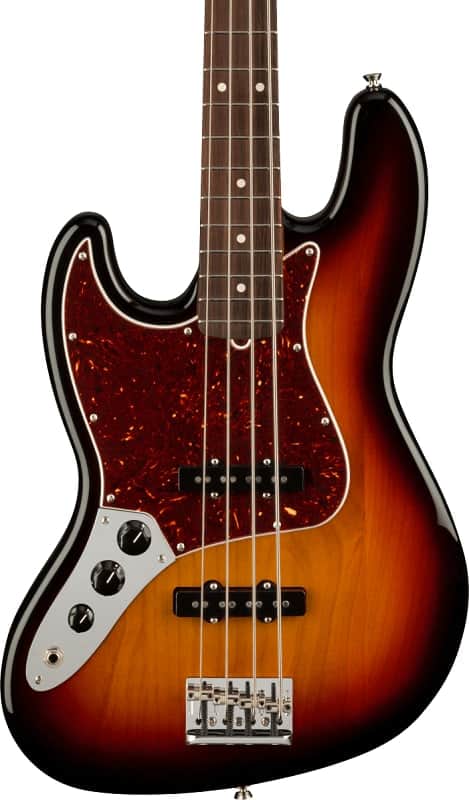 Fender American Professional II Jazz Bass Left-Handed. Rosewood Fingerboard, 3-Color Sunburst image 1
