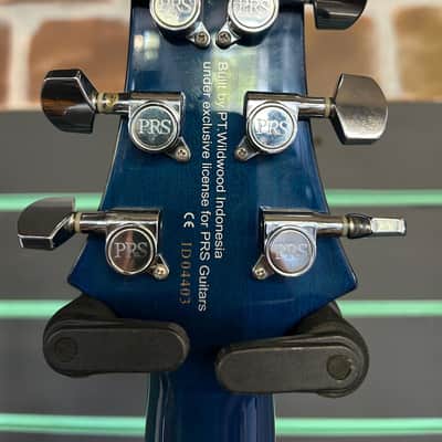 PRS SE Standard 24 Translucent Blue 2017 Electric Guitar image 9