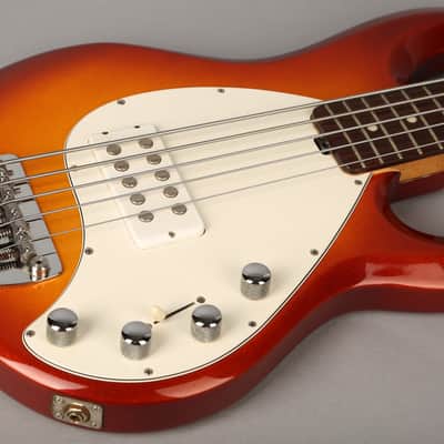 Ernie Ball Music Man USA StingRay 5 H - 2002 - Autumn Red Burst Sparkle image 16