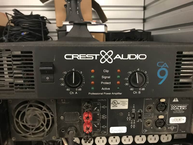Crest Audio CA9 Power Amplifier | Reverb