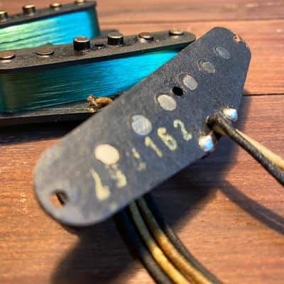 GENERAL VINTAGE TONE 1963 Stevie for Stratocaster ®️ pickups set NOS Corona Wire NY , US Left Hand image 7