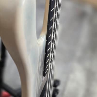 AIO S8-5 5-String Bass Guitar - White Burst GS-056 image 13