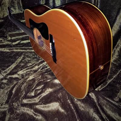 Guild D-50 Dreadnought Acoustic 1974 One Owner! Highly Figured Rosewood Back image 9
