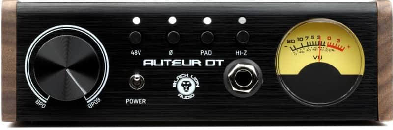Black Lion Audio Auteur DT Single-channel Desktop Microphone Preamp (AuteurDTd1) image 1