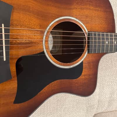 Taylor 224ce-K DLX custom with ES2 electronics - Cutaway - Shaded Edge Burst image 3