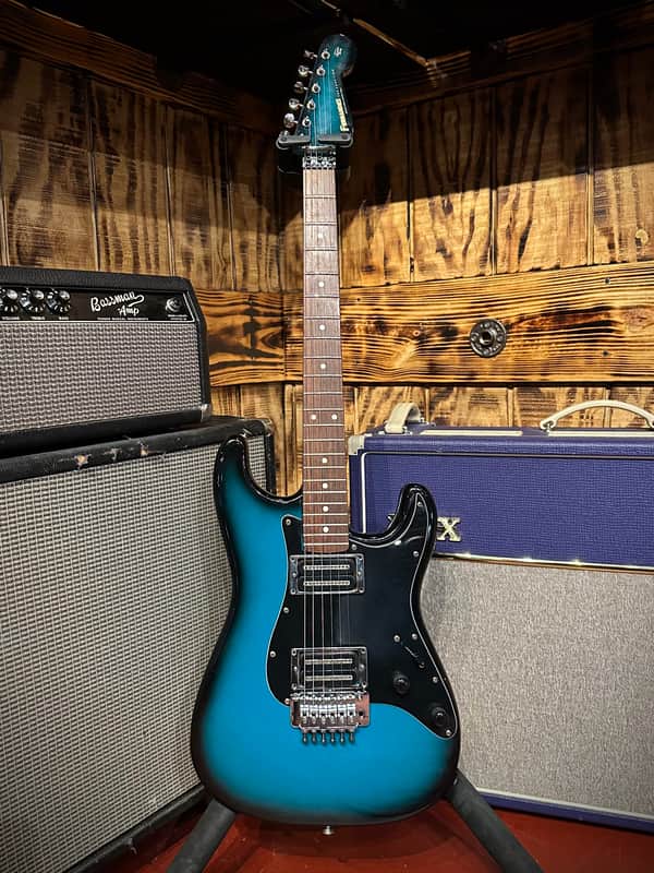 1983 Fernandes Japan FST-75 Function Stratocaster Blue Burst *Rare* image 1