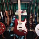 *MODDED* HH Squier Standard Stratocaster *PRO SETUP*ONE PIECE Maple Neck&Fretboard 2001 - 2018 - Candy Apple Red