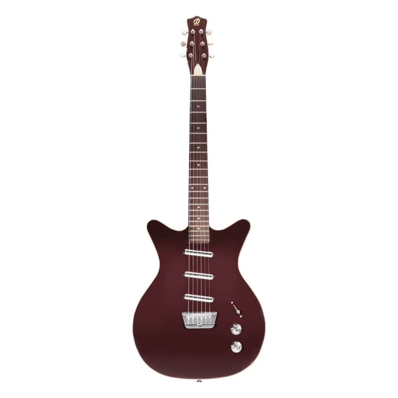 Danelectro Triple Divine Electric Guitar-Dark Burgundy *USA Small Business* image 1