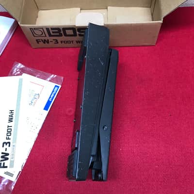Boss FW-3 Foot Wah in the original box with manual, warranty card etc.  Sounds great! image 21
