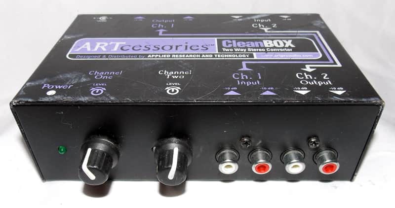 ART Pro Audio ARTcessories CleanBOX Two Way Stereo Converter image 1