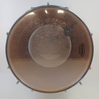 Slingerland 16x16"Chrome Over Wood Floor Tom Magnum Vintage 3ply Maple Drum 1970 image 6