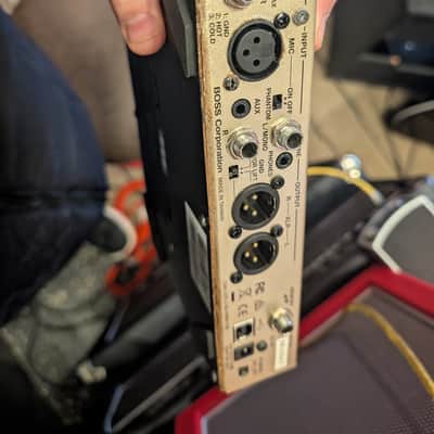 Boss Ve-8 Acoustic singer pedal lights up no sound asis image 5