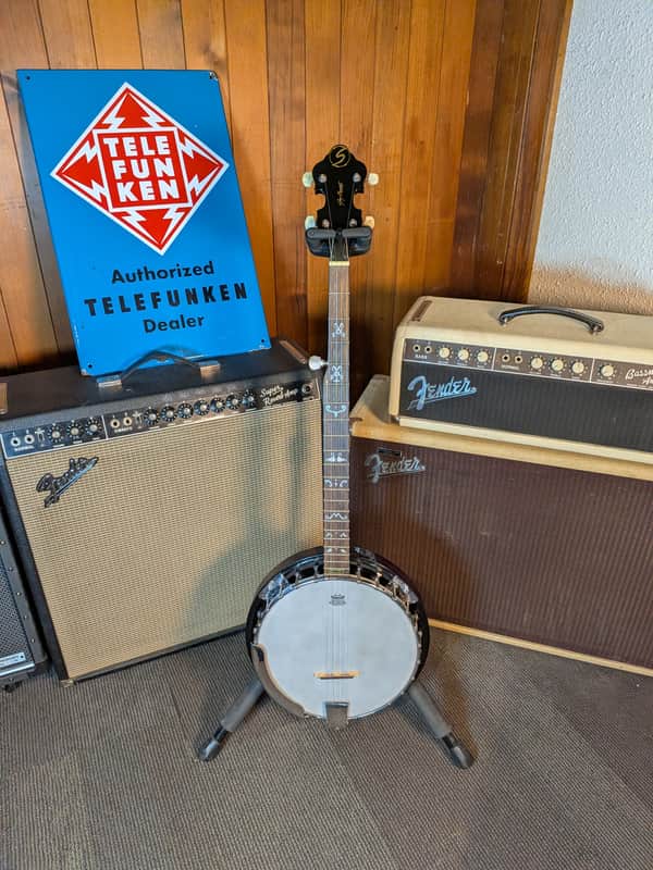 Samick Greg Bennett 5-String Resonator Banjo w/Case (Used) image 1