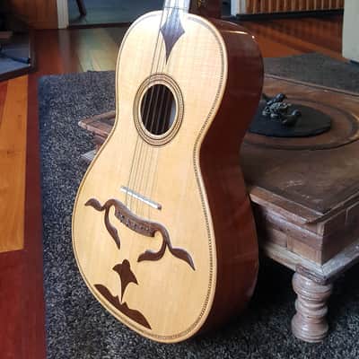 Small double-string Portuguese guitar (Viola de Braga or Viola Braguesa) image 1