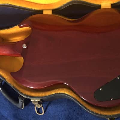 1965 Gibson EB-0 Bass – 1 Owner – ALL ORIGINAL – Cherry Red – OHSC – Clean! image 8