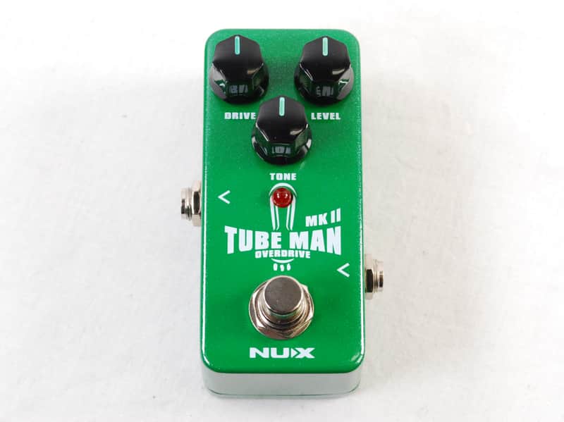 Used NUX NOD-2 Tube Man MKII Overdrive Guitar Effects Pedal image 1