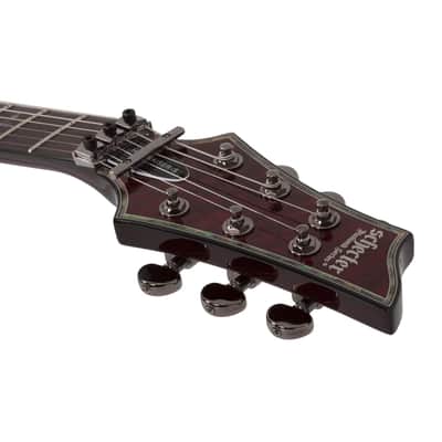 Schecter Hellraiser C-1 FR S Guitar - Black Cherry image 17