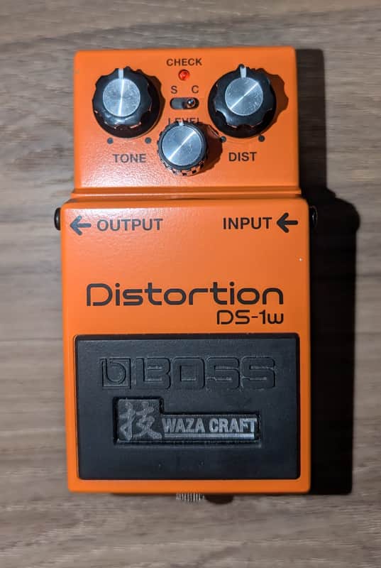 Boss DS-1W Distortion Waza Craft 2022 - Present - Orange image 1