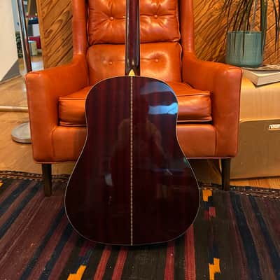Washburn D-25S Dreadnought Acoustic Guitar - One Owner, Upgraded Bone Nut/Saddle/Pins w/Case image 2