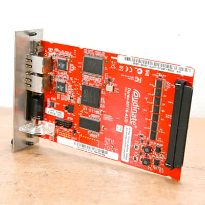 Audinate Dante-MY16-AUD 16-Channel Dante Network I/O Card CG01536 image 5