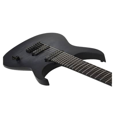 Schecter KM-7 MK-III Keith Merrow Legacy Electric Guitar (Transparent Black Burst) image 2