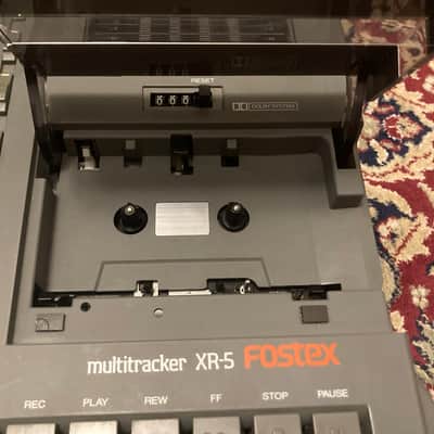 Fostex XR-5 4-Track Cassette Multitracker — 9.5cm/s High Speed, Dolby B — 1990s image 3