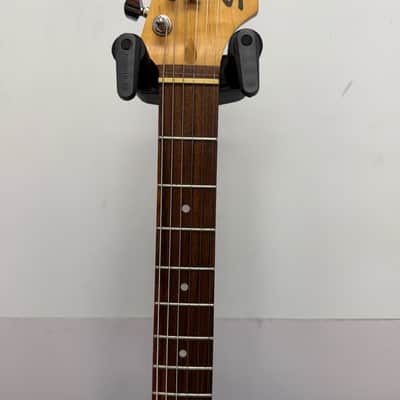 Used Squier by Fender Strat Stratocaster Electric Guitar image 4