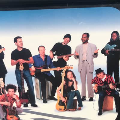 Fender Framed Bass Street Fender Artist Poster 2001 image 5