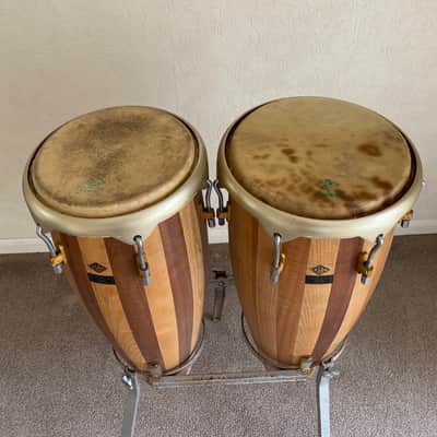 ASBA Tall bongo drums 1980’s - Wood image 12