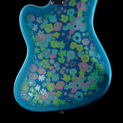 Fender MIJ Traditional 60's Jazzmaster Blue Flower image 6