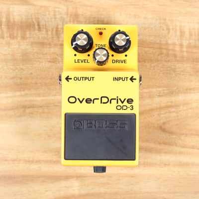 Boss OD-3 OverDrive (Silver Label) 1997 - Present - Yellow image 3