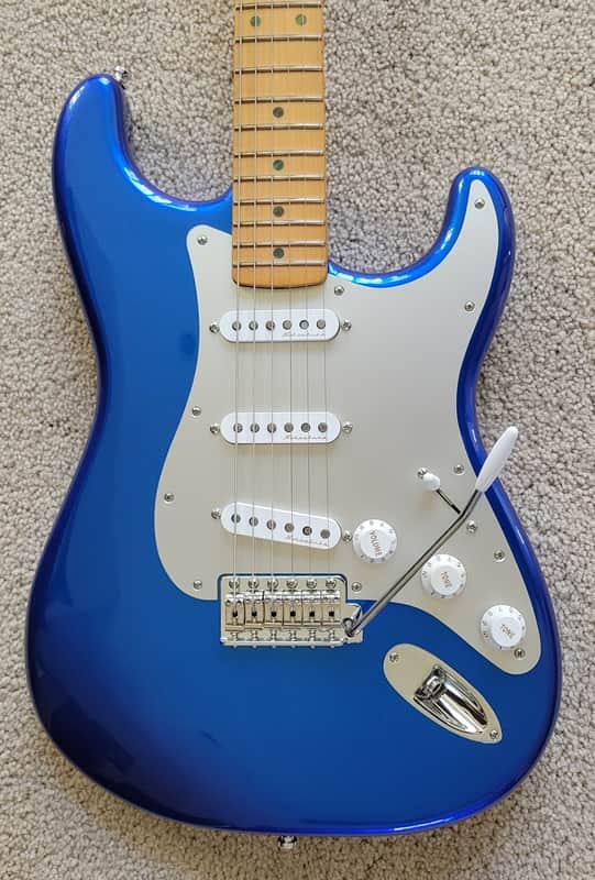 Fender Limited Edition H.E.R. Stratocaster Electric Guitar, Blue Marlin, New Gig Bag image 1