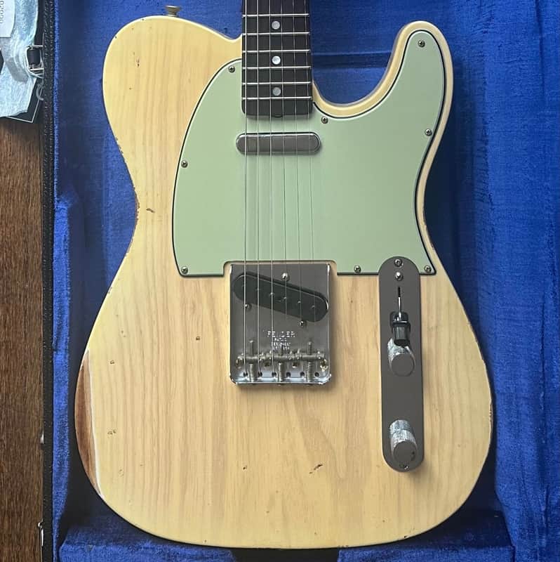 2024 Fender Custom Shop ‘64 Telecaster Relic (7.5lbs) - Natural Blonde w/ OHSC image 1