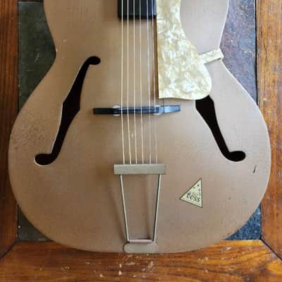 Voss vintage acoustic archtop made in Germany image 1