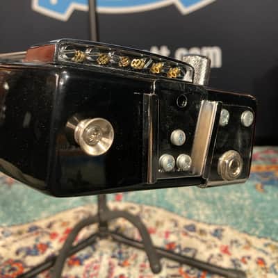 Gadden Brad Whitford's Aerosmith Travel Guitar, Tim Collins!  (#54)  1980s Black image 8
