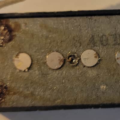 1971 Fender P Bass Precision Bass pickup with shield, covers image 4