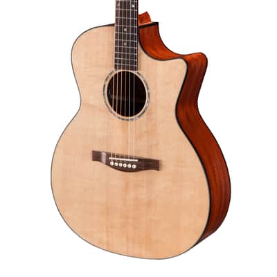 Eastman PCH1-GACE-CLA Solid Top Grand Auditorium Cutaway Acoustic Electric Guit image 1