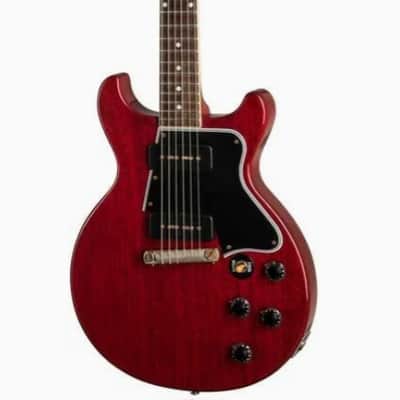 Gibson 1960 Les Paul Special Double Cut Reissue VOS Cherry Red image 1