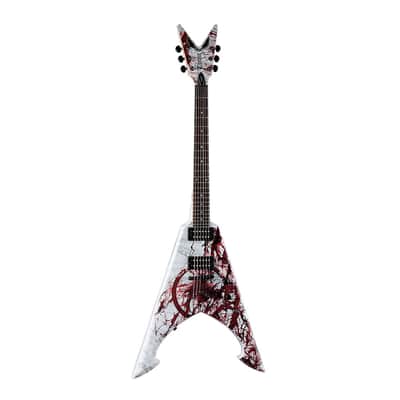 Dean Michael Amott Tyrant X Signature Guitar - Splatter - Open Box image 2