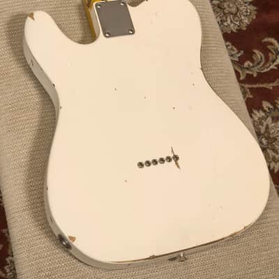 Nash T-52 Olympic White Medium Aging Guitar image 9