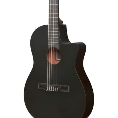 Ibanez GA621 GA Classical Acoustic Electric Guitar - Black Out image 5