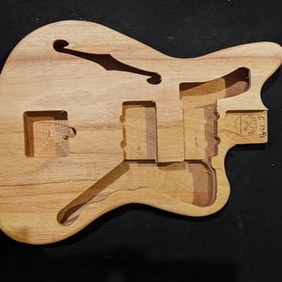 JM Guitar body, Thinline, Mahogany, MADE IN USA, #5-1341 image 1